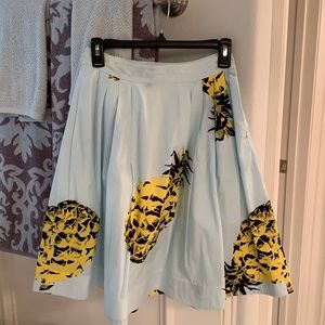 MSGM pineapple skirt